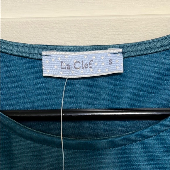 Elegant Teal Sleeveless Maternity Dress SZ.S. - Picture 2 of 6